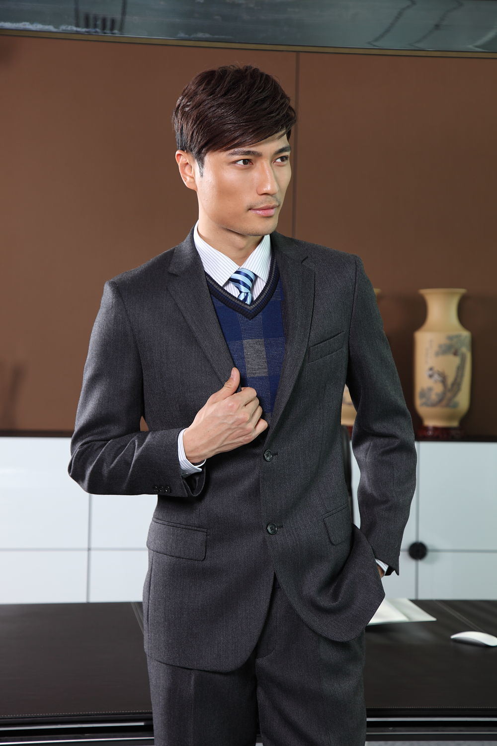 男士职业西服设计