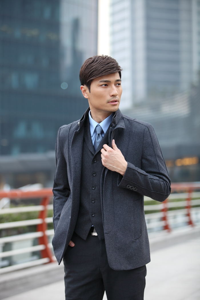 休闲西服定做加工